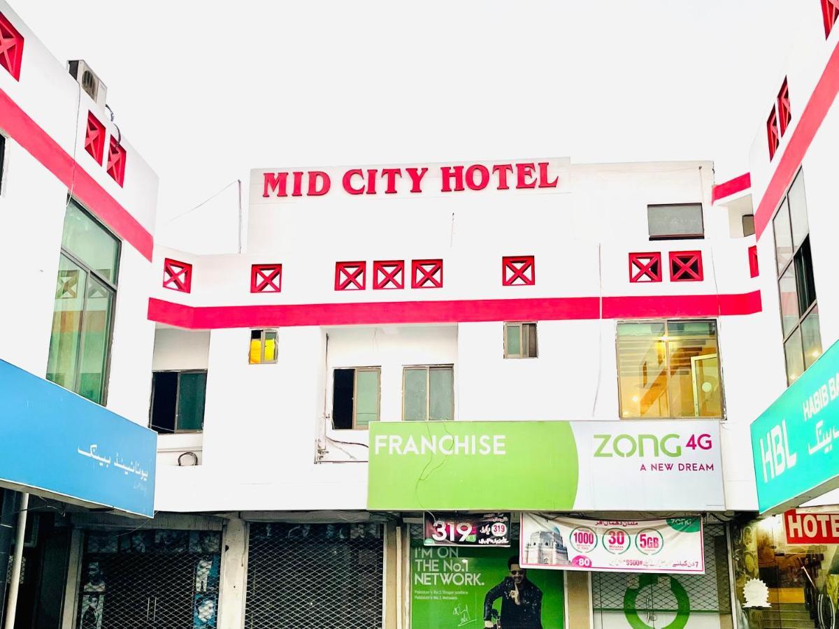 Hotel New Mid City Multan Bagian luar foto